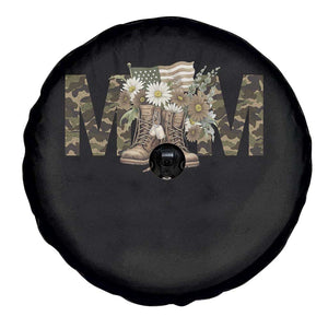 Military Army Mom Floral Combat Shoes Spare Tire Cover TS11 Print Your Wear