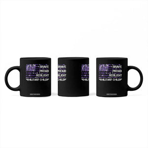 Military Kids Military Child Coffee Mug Camo American Flag USA Camouflage TS10 Print Your Wear