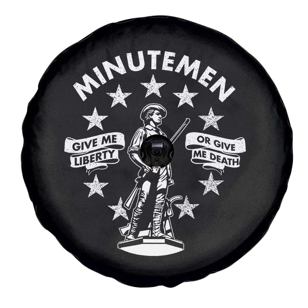 Minutemen Give Me Liberty Or Give Me Death Spare Tire Cover US History TS11 Print Your Wear
