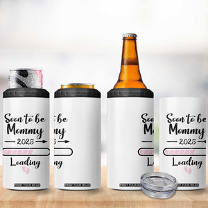 Mom Gifts for Pregnant Women 4 in 1 Can Cooler Tumbler Mothers Day First Time Mommy TB10 Print Your Wear