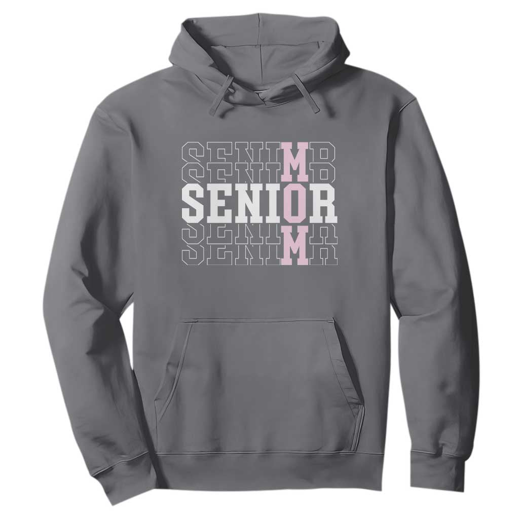 Mom Senior 2025 Hoodie Proud Mom Of A Class Of 2025 Graduate TS11 Charcoal Print Your Wear