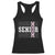 Mom Senior 2025 Racerback Tank Top Proud Mom Of A Class Of 2025 Graduate TS11 Black Print Your Wear