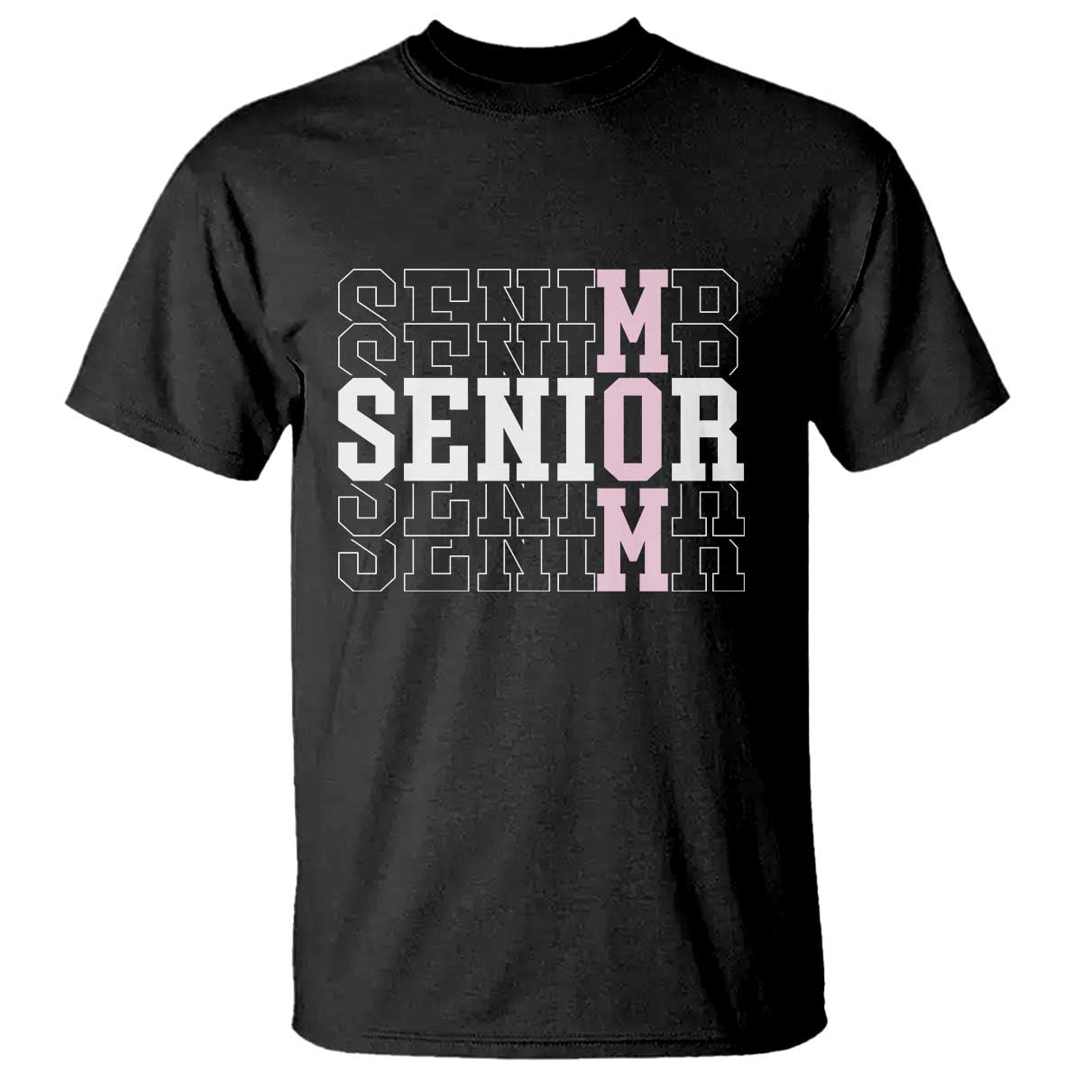 Mom Senior 2025 T Shirt Proud Mom Of A Class Of 2025 Graduate TS11 Black Print Your Wear