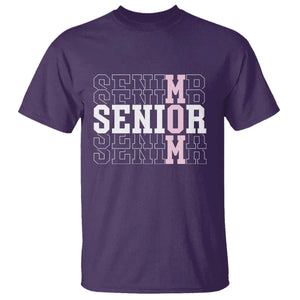 Mom Senior 2025 T Shirt Proud Mom Of A Class Of 2025 Graduate TS11 Purple Print Your Wear