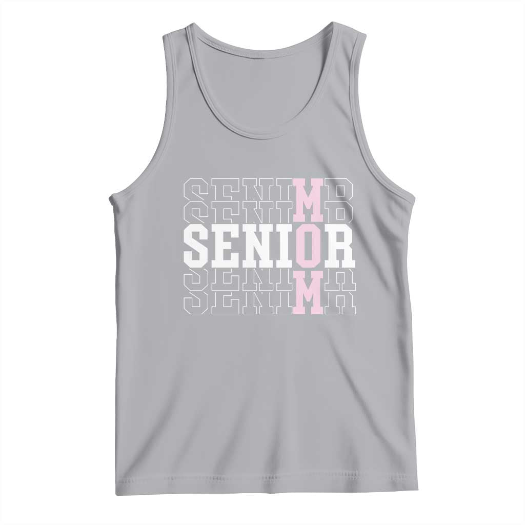 Mom Senior 2025 Tank Top Proud Mom Of A Class Of 2025 Graduate TS11 Athletic Heather Print Your Wear