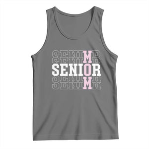 Mom Senior 2025 Tank Top Proud Mom Of A Class Of 2025 Graduate TS11 Black Heather Print Your Wear