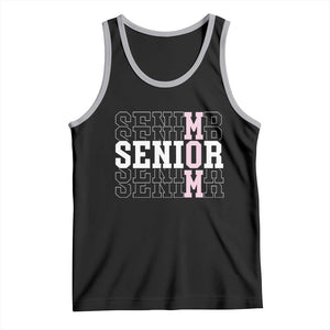 Mom Senior 2025 Tank Top Proud Mom Of A Class Of 2025 Graduate TS11 Black Athletic Heather Print Your Wear