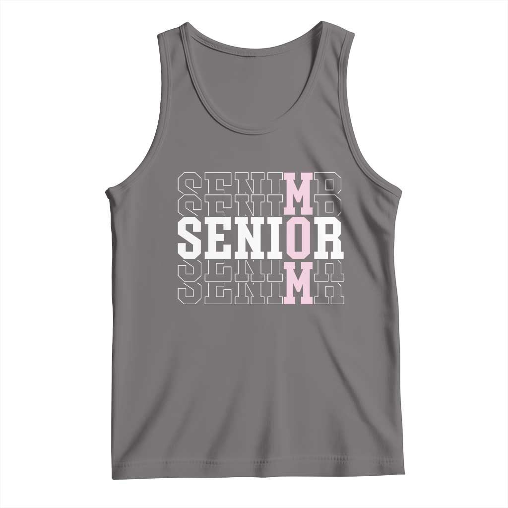 Mom Senior 2025 Tank Top Proud Mom Of A Class Of 2025 Graduate TS11 Deep Heather Print Your Wear