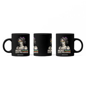 More Pride Less Prejudice Coffee Mug LGBTQ Proud Ally Pride Month TS10 Print Your Wear