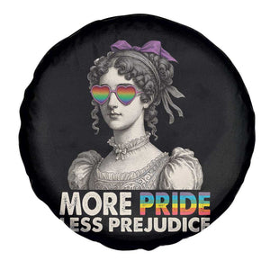 More Pride Less Prejudice Spare Tire Cover LGBTQ Proud Ally Pride Month TS10 Print Your Wear