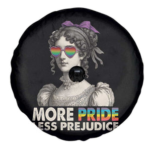 More Pride Less Prejudice Spare Tire Cover LGBTQ Proud Ally Pride Month TS10 Print Your Wear