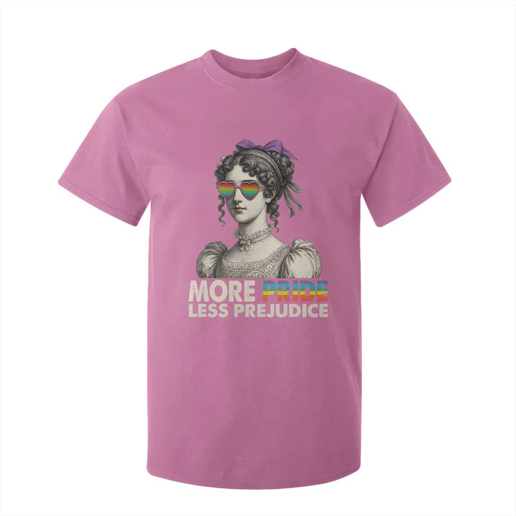 More Pride Less Prejudice T Shirt For Kid LGBTQ Proud Ally Pride Month TS10 Azalea Print Your Wear