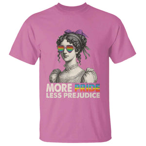More Pride Less Prejudice T Shirt LGBTQ Proud Ally Pride Month TS10 Azalea Print Your Wear