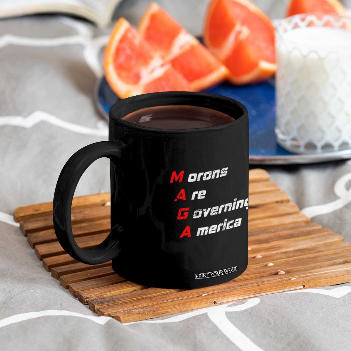 Morons Are Governing America Coffee Mug TS10 Print Your Wear