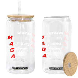 Morons Are Governing America Glass Can TS10 Black Print Your Wear