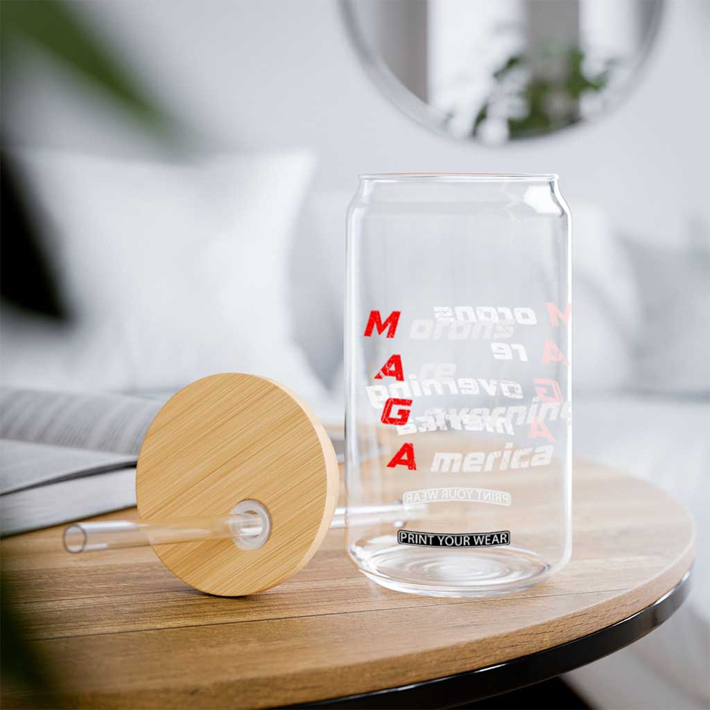 Morons Are Governing America Glass Can TS10 Print Your Wear