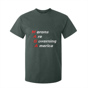 Morons Are Governing America T Shirt For Kid TS10 Dark Forest Green Print Your Wear
