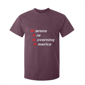 Morons Are Governing America T Shirt For Kid TS10 Maroon Print Your Wear