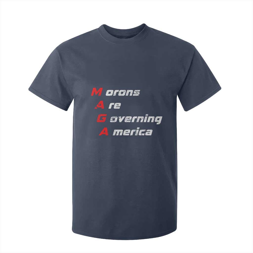 Morons Are Governing America T Shirt For Kid TS10 Navy Print Your Wear