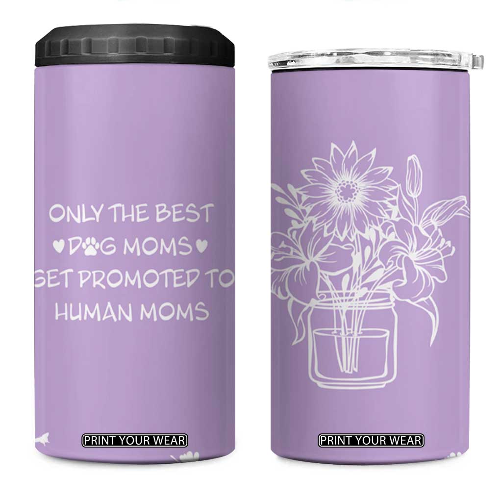 Mothers Day First Time Mom Gift 4 in 1 Can Cooler Tumbler Gender Reveal Pregnancy Gift for Expecting Mom TB10 One Size: 16 oz Purple Print Your Wear