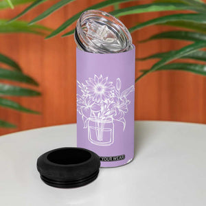 Mothers Day First Time Mom Gift 4 in 1 Can Cooler Tumbler Gender Reveal Pregnancy Gift for Expecting Mom TB10 Print Your Wear