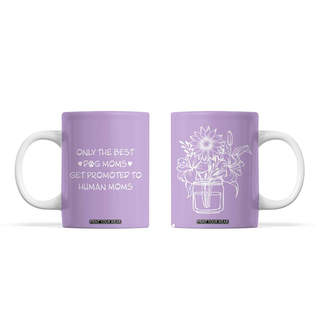 Mothers Day First Time Mom Gift Coffee Mug Gender Reveal Pregnancy Gift for Expecting Mom TB10 Purple Print Your Wear