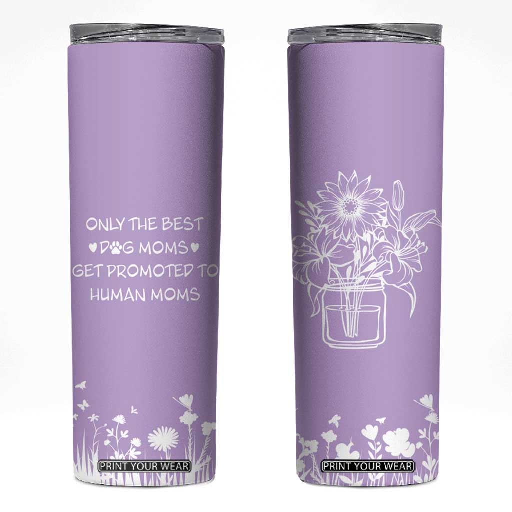 Mothers Day First Time Mom Gift Skinny Tumbler Gender Reveal Pregnancy Gift for Expecting Mom TB10 Purple Print Your Wear