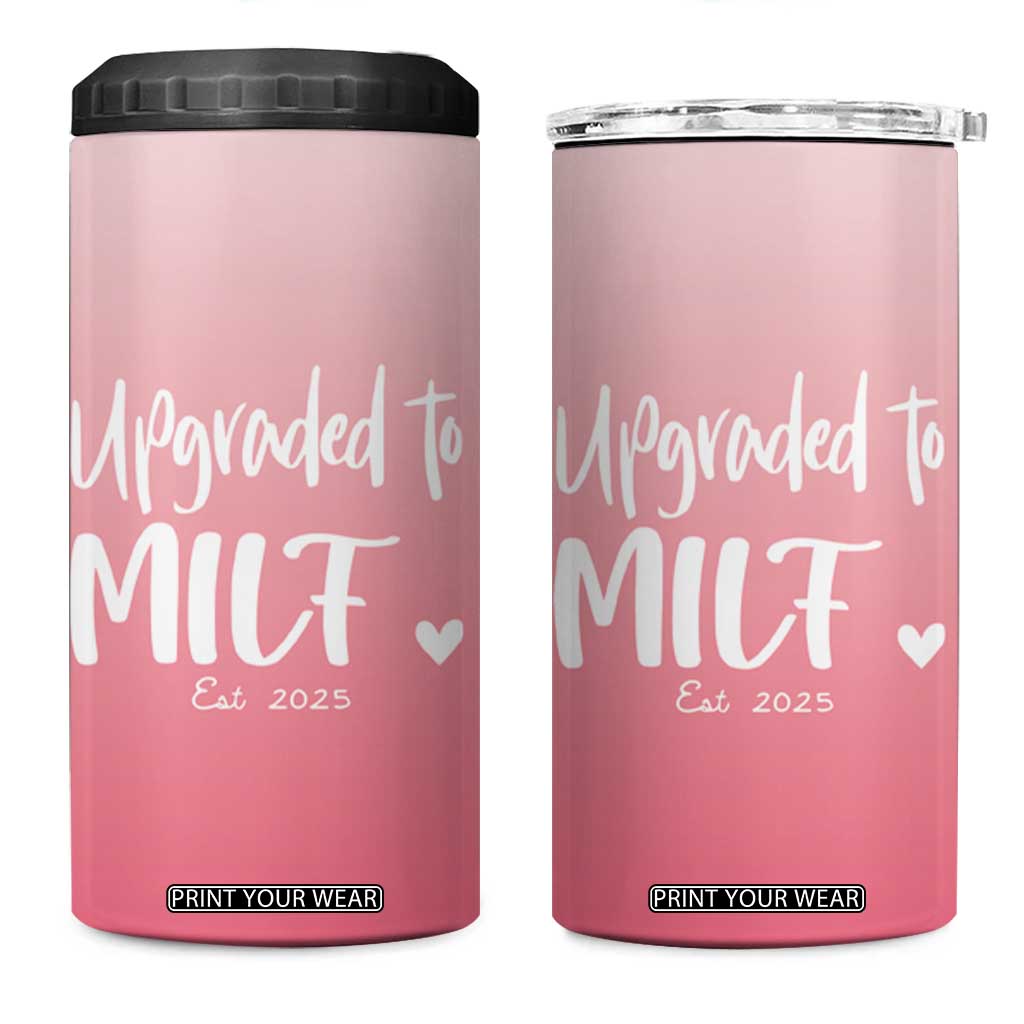 Mothers Day Gifts For New Mom 2025 4 in 1 Can Cooler Tumbler Fairy's Gift New Mom First Time Mom Gift TB10 One Size: 16 oz Misty Pink Print Your Wear