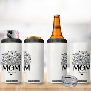 Mothers Day Gifts For New Mom 2025 4 in 1 Can Cooler Tumbler First Time Mom Pregnant Mommy Expecting Mother TB10 Print Your Wear