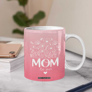 Mothers Day Gifts For New Mom 2025 Coffee Mug First Time Mom Pregnant Mommy Expecting Mother Pink TB10 Print Your Wear