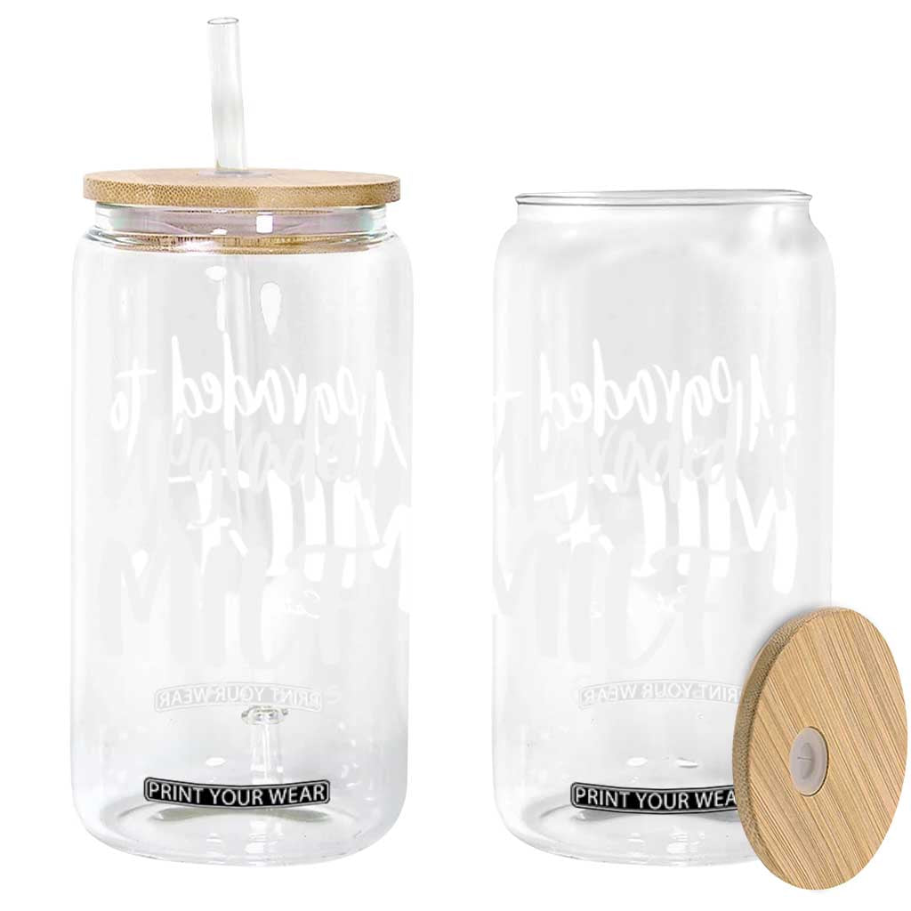 Mothers Day Gifts For New Mom 2025 Glass Can Fairy's Gift New Mom First Time Mom Gift TB10 Misty Pink Print Your Wear