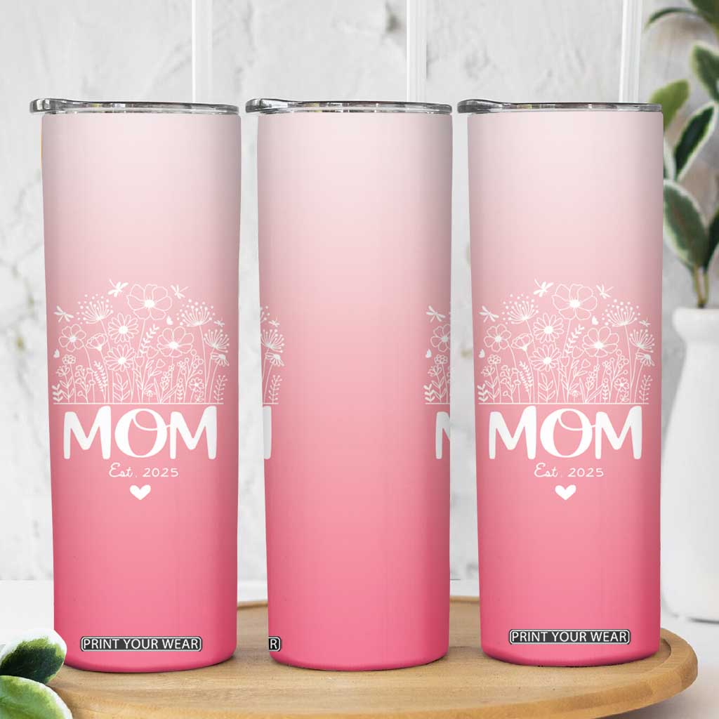 Mothers Day Gifts For New Mom 2025 Skinny Tumbler First Time Mom Pregnant Mommy Expecting Mother Pink TB10 Print Your Wear