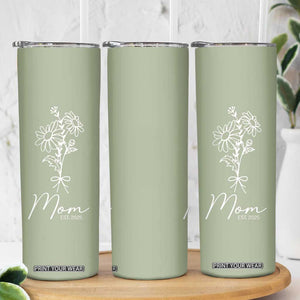 Mothers Day Gifts For New Mom 2025 Skinny Tumbler Flower First Time Mom Gift TB10 Print Your Wear
