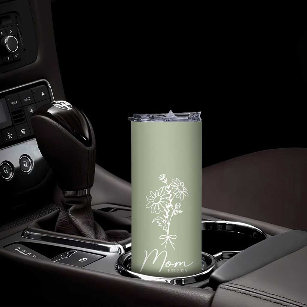 Mothers Day Gifts For New Mom 2025 Skinny Tumbler Flower First Time Mom Gift TB10 Print Your Wear