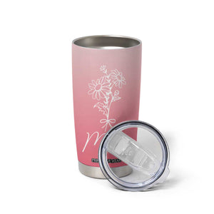 Mothers Day Gifts For New Mom 2025 Tumbler Cup Flower First Time Mom Gift Pink TB10 Print Your Wear
