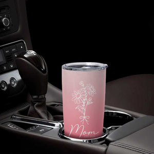 Mothers Day Gifts For New Mom 2025 Tumbler Cup Flower First Time Mom Gift Pink TB10 Print Your Wear