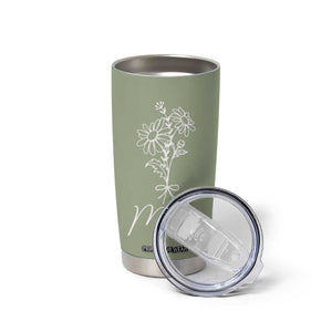 Mothers Day Gifts For New Mom 2025 Tumbler Cup Flower First Time Mom Gift TB10 Print Your Wear