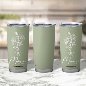 Mothers Day Gifts For New Mom 2025 Tumbler Cup Flower First Time Mom Gift TB10 Print Your Wear