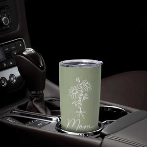 Mothers Day Gifts For New Mom 2025 Tumbler Cup Flower First Time Mom Gift TB10 Print Your Wear
