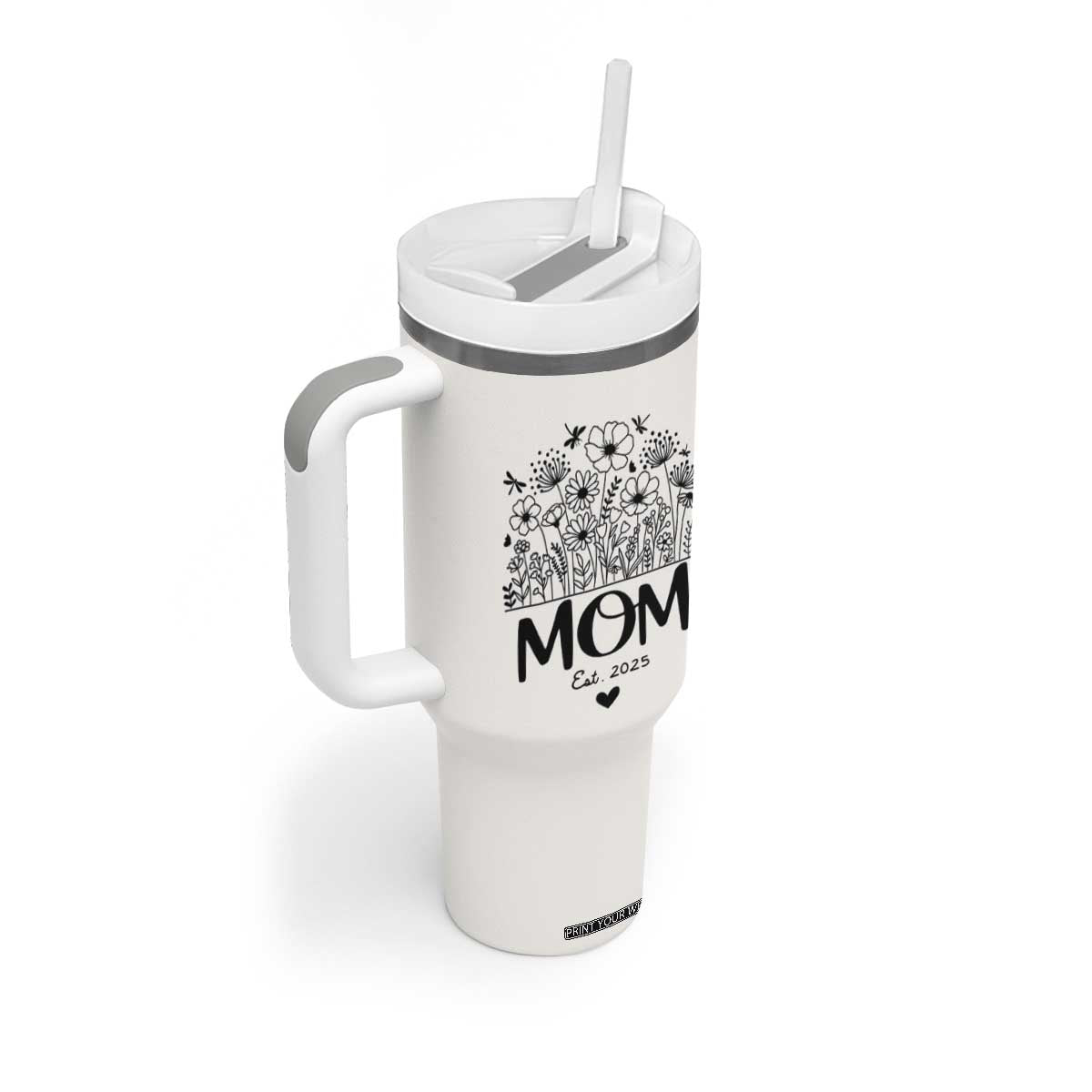 Mothers Day Gifts For New Mom 2025 Tumbler With Handle First Time Mom Pregnant Mommy Expecting Mother TB10 Print Your Wear
