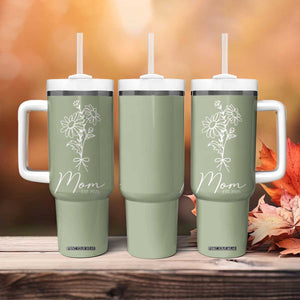 Mothers Day Gifts For New Mom 2025 Tumbler With Handle Flower First Time Mom Gift TB10 Print Your Wear