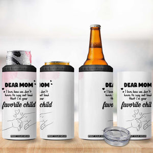 Mothers Day Gifts for Mom 4 in 1 Can Cooler Tumbler Mama I'm Your Favorite Child TB10 Print Your Wear