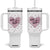 Mothers Day Gifts for Mom Tumbler With Handle Home is Where Mom Is TB10 One Size: 40 oz White Print Your Wear