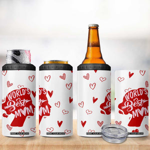 Mothers Day Mom Gifts 4 in 1 Can Cooler Tumbler Best Mom Ever TB10 Print Your Wear
