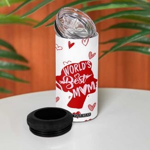 Mothers Day Mom Gifts 4 in 1 Can Cooler Tumbler Best Mom Ever TB10 Print Your Wear