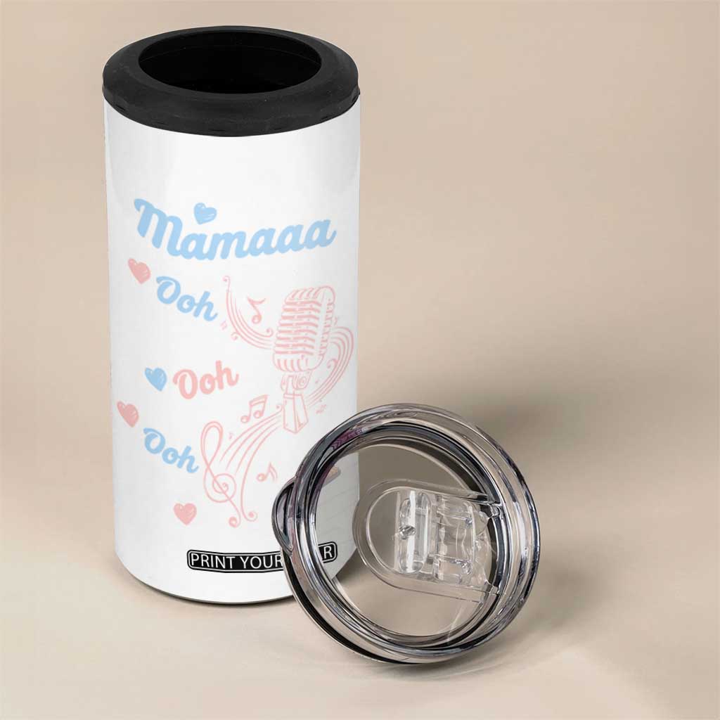 Mothers Day Mom Gifts 4 in 1 Can Cooler Tumbler For New Mother Bonus Mama Pregnant Mama TB10 Print Your Wear