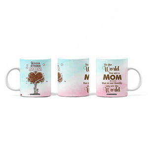 Mothers Day Mom Gifts Coffee Mug Home is Where Mom Is TB10 Print Your Wear