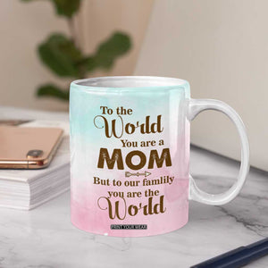 Mothers Day Mom Gifts Coffee Mug Home is Where Mom Is TB10 Print Your Wear
