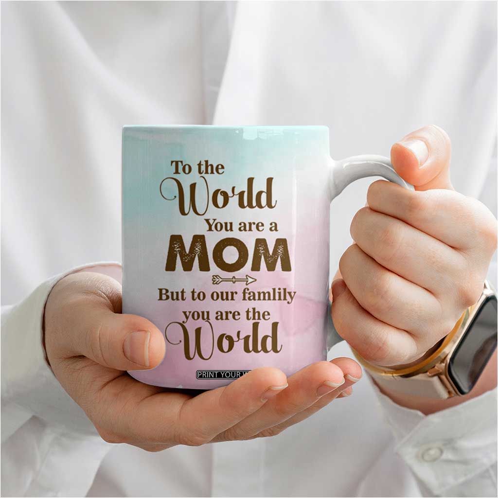 Mothers Day Mom Gifts Coffee Mug Home is Where Mom Is TB10 Print Your Wear
