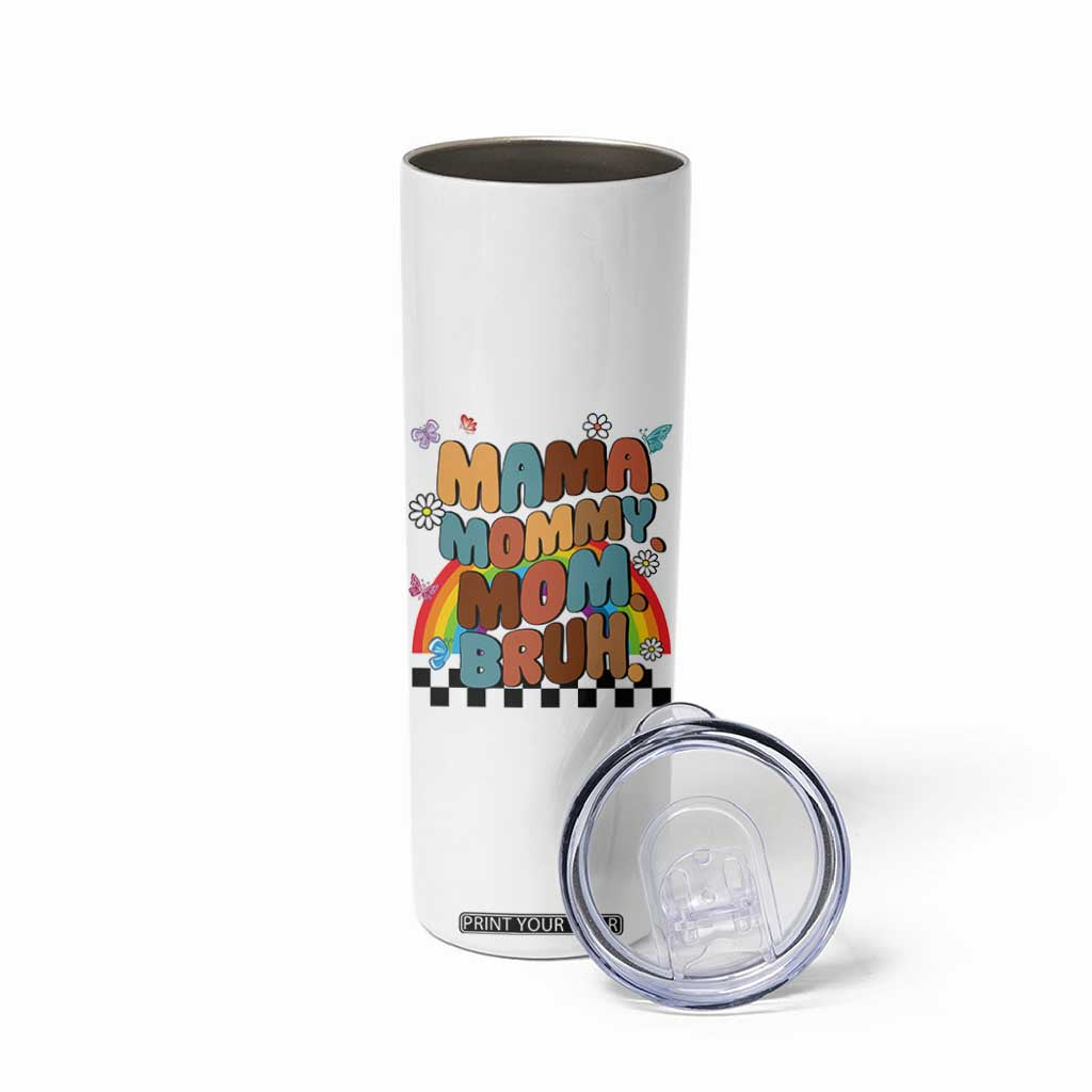 Mothers Day Mom Gifts Skinny Tumbler Mama Mommy Mom Bruh TB10 Print Your Wear